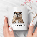 Kubek z nadrukiem "O Ty bobrze"