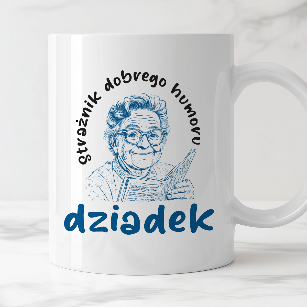 Kubek dla Dziadka - "Strażnik dobrego humoru"