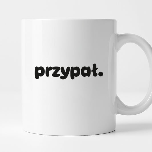 Kubek z nadrukiem - "przypał."