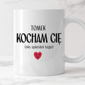 Kubek spersonalizowany z nadrukiem "Kocham Cię (nie spierdol tego)" [1