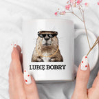 Kubek z nadrukiem "Lubię bobry"