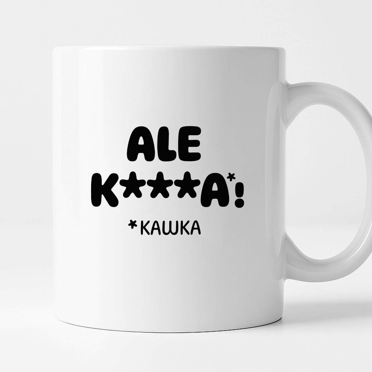 Kubek z nadrukiem "ALE KAWKA"
