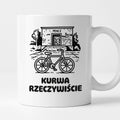 Kubek z nadrukiem - HITY POLSKIEGO INTERNETU - PAWEŁ JUMPER - "Kurwa rzeczywiście"