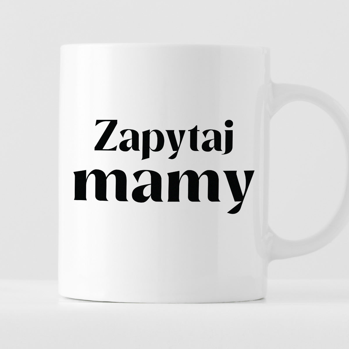 Kubek z nadrukiem "Zapytaj mamy"