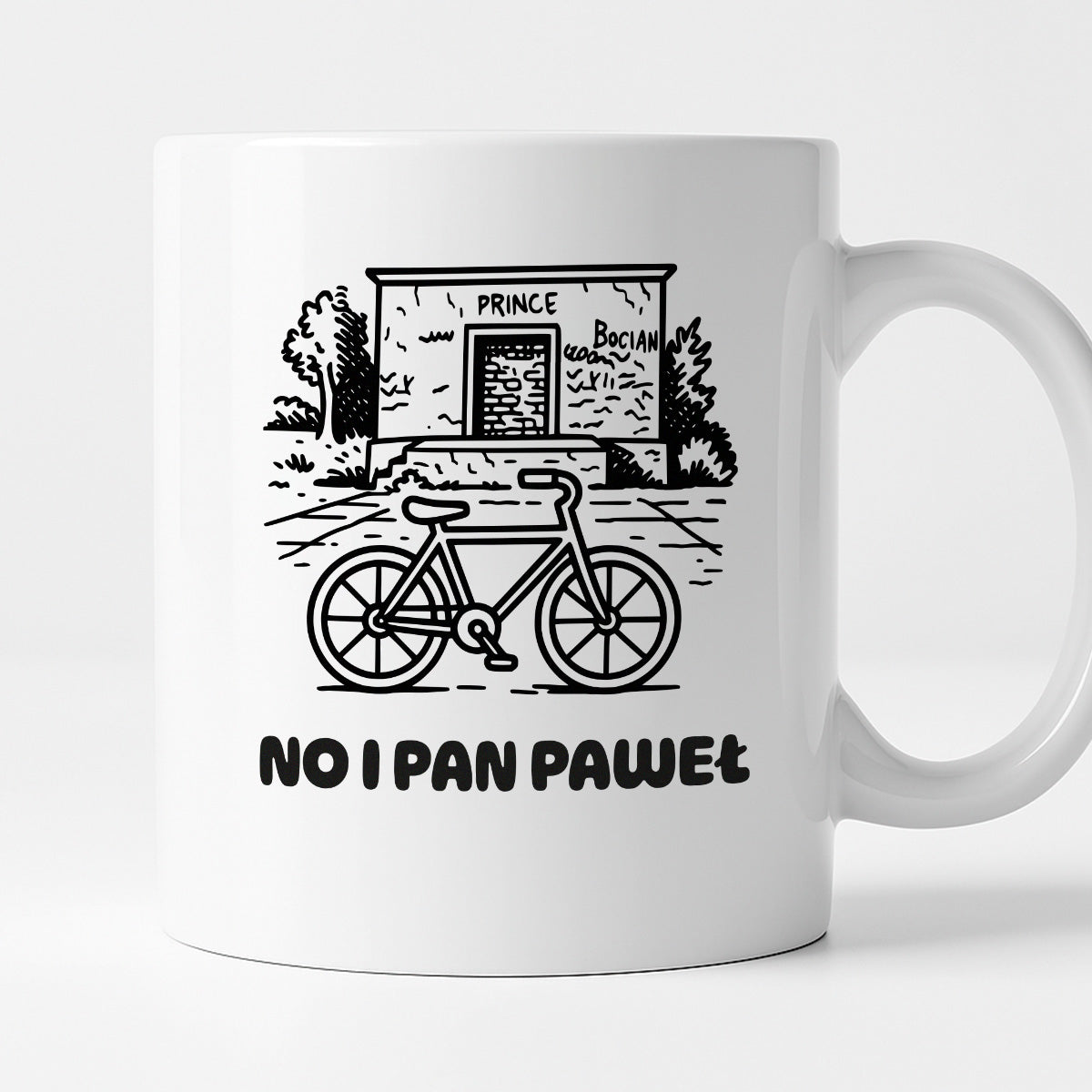 Kubek z nadrukiem - HITY POLSKIEGO INTERNETU - PAWEŁ JUMPER - "No i Pan Paweł"
