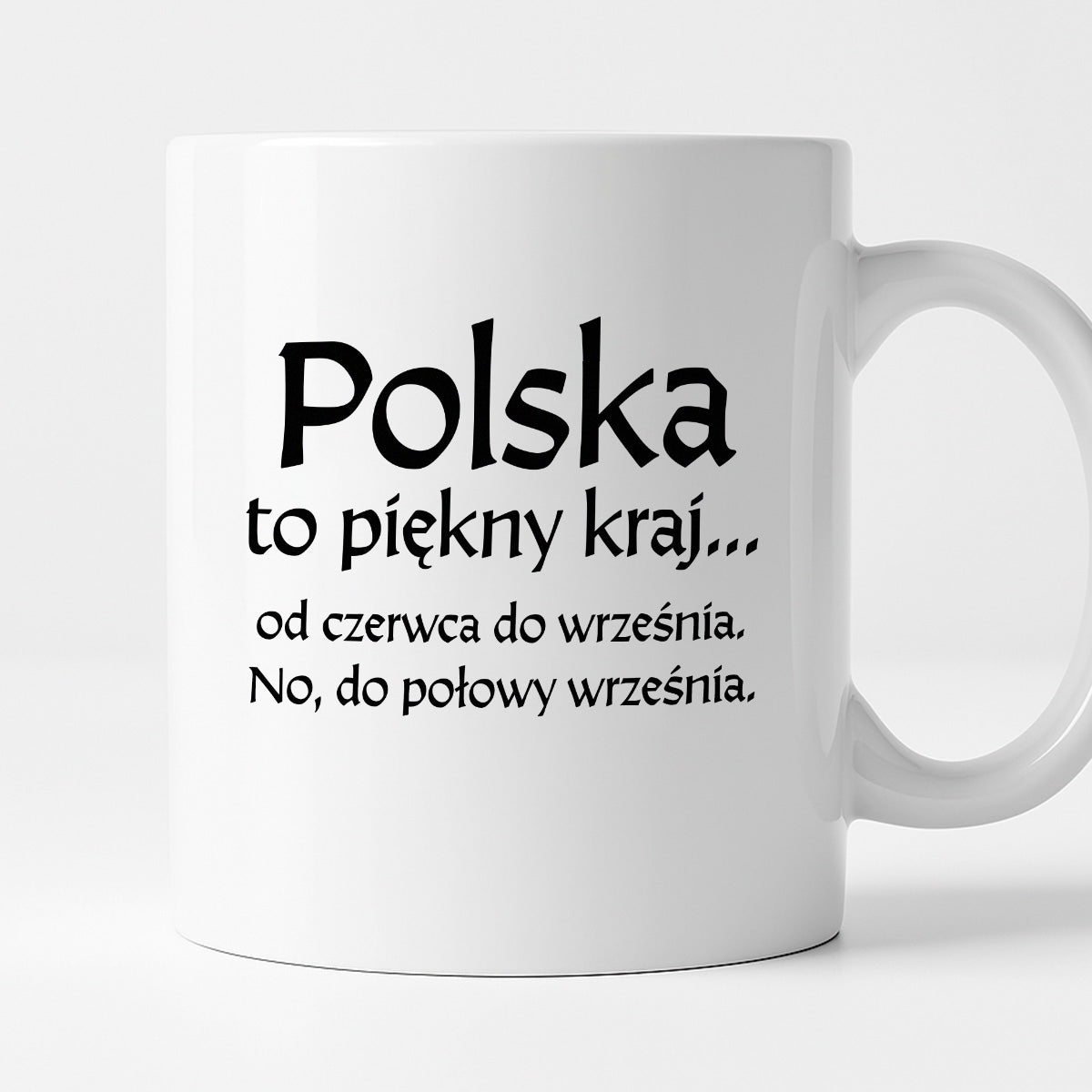 Kubek z nadrukiem "Polska to piękny kraj" v2
