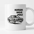 Kubek z nadrukiem - HITY POLSKIEGO INTERNETU - "Kurwa moje pole"