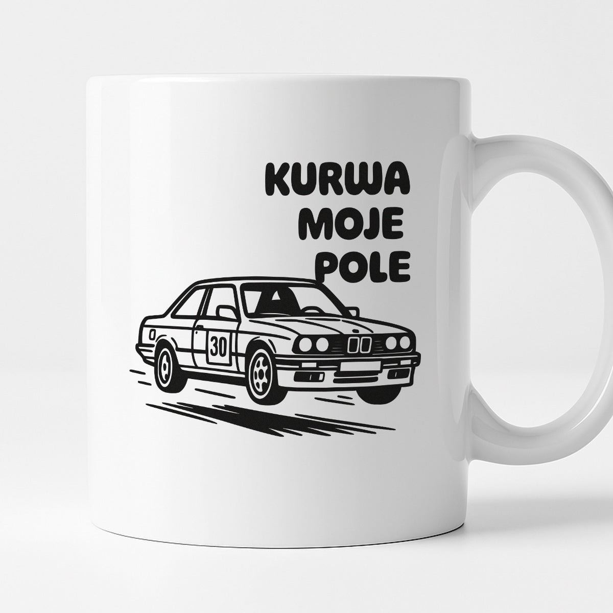 Kubek z nadrukiem - HITY POLSKIEGO INTERNETU - "Kurwa moje pole"