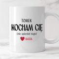 Kubek spersonalizowany z nadrukiem "Kocham Cię (nie spierdol tego)" [2