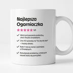 Kubek z nadrukiem "Najlepsza Ogarniaczka"