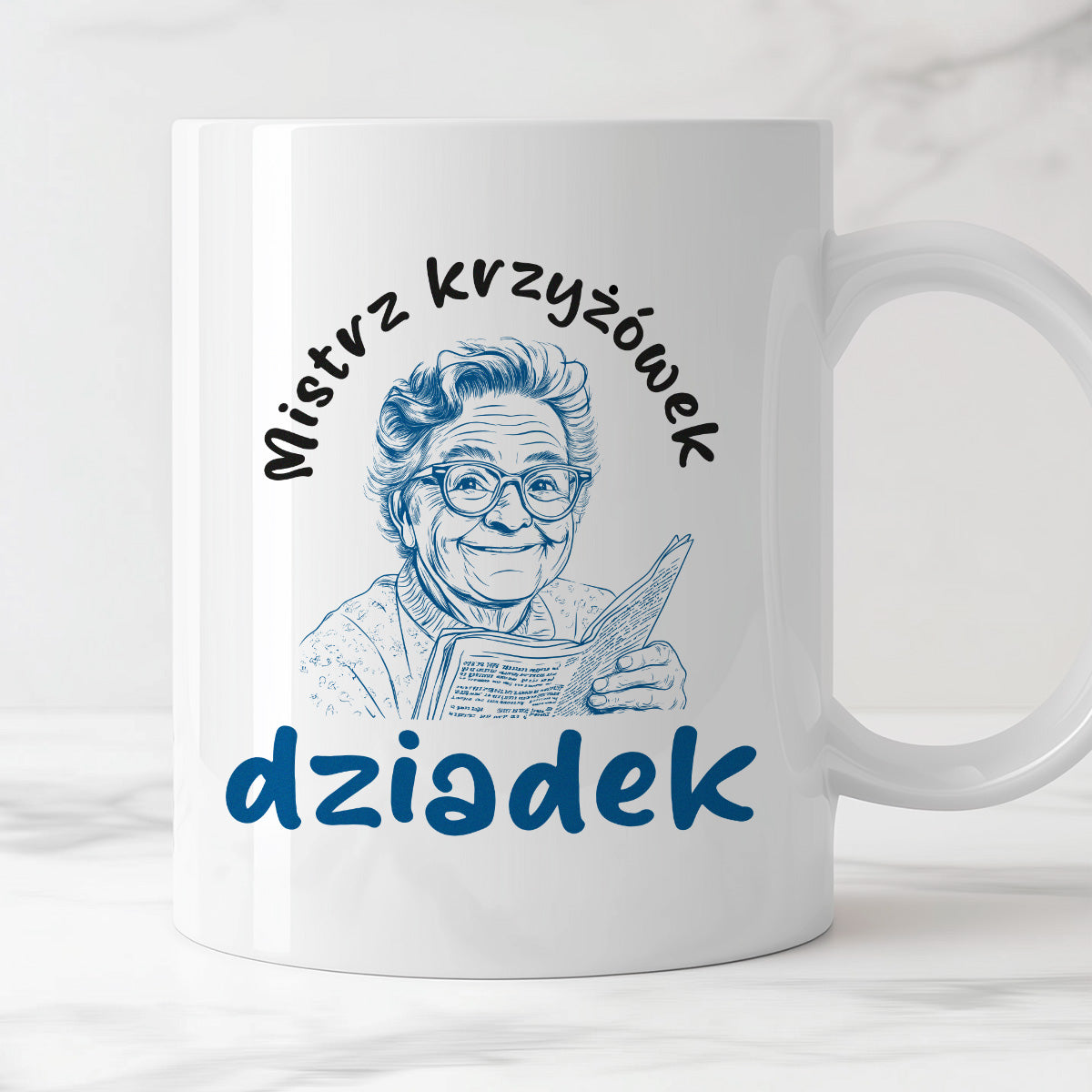 Kubek dla Dziadka - "Mistrz krzyżówek"