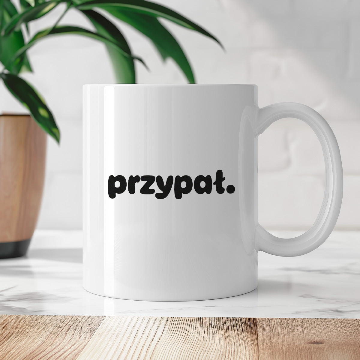 Kubek z nadrukiem - "przypał."