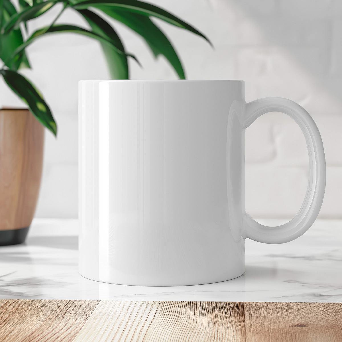 Kubek z nadrukiem "Moja odpowiedź to... NIE!"