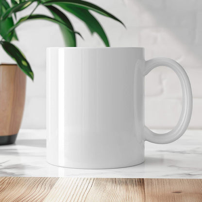 Kubek z nadrukiem "Moja odpowiedź to... NIE!"