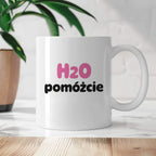 Kubek z nadrukiem - "H2O pomóżcie"