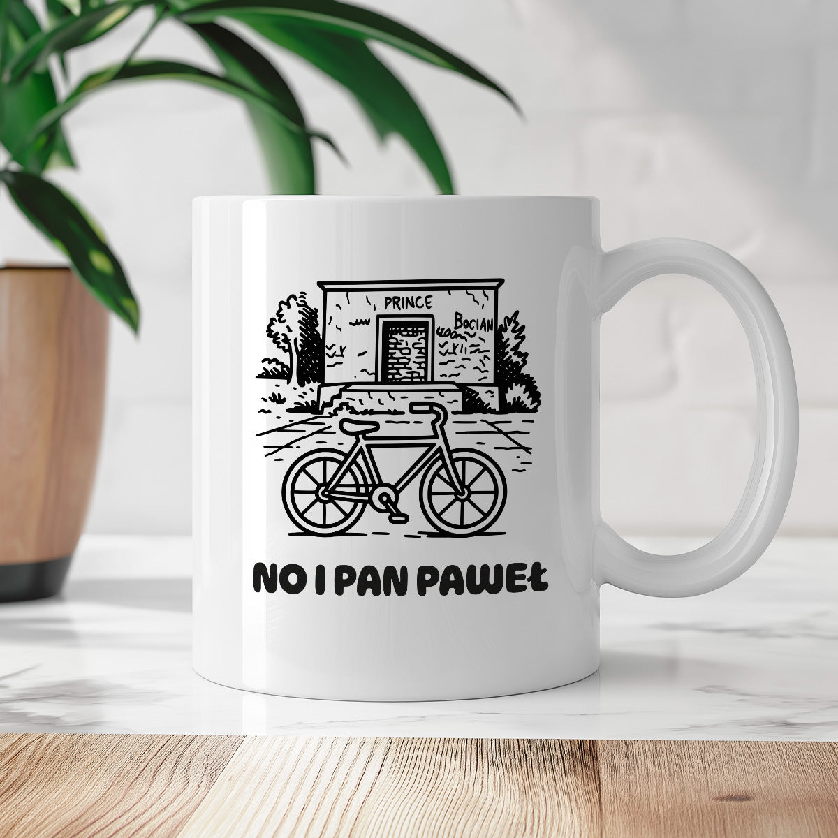 Kubek z nadrukiem - HITY POLSKIEGO INTERNETU - PAWEŁ JUMPER - "No i Pan Paweł"
