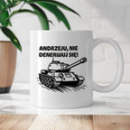 Kubek z nadrukiem - HITY POLSKIEGO INTERNETU - "Andrzeju, nie denerwuj się"