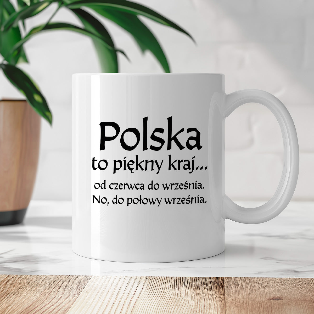 Kubek z nadrukiem "Polska to piękny kraj" v2
