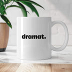 Kubek z nadrukiem - "dramat."