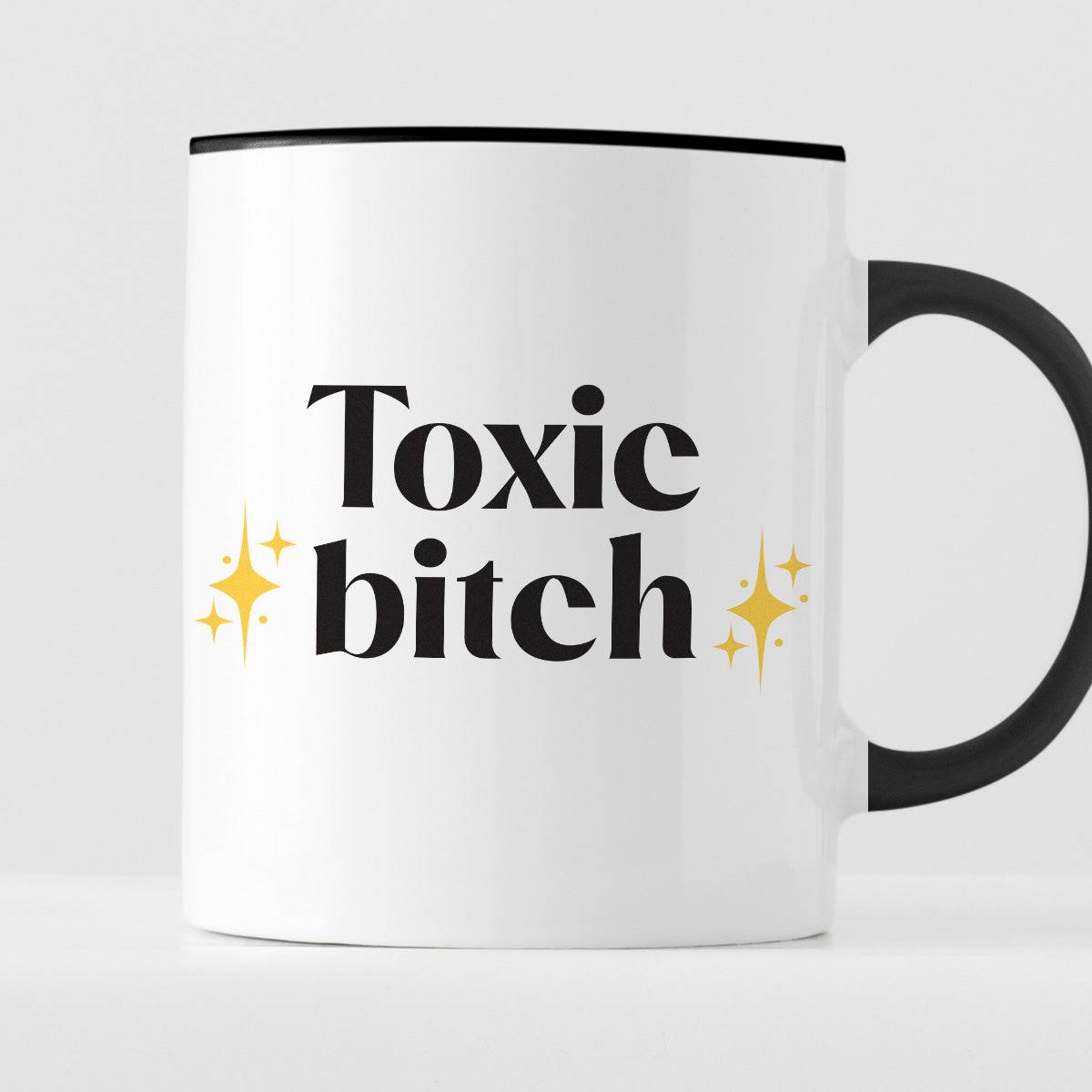Kubek z nadrukiem "Toxic bitch"
