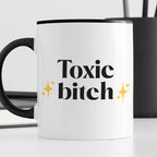 Kubek z nadrukiem "Toxic bitch"