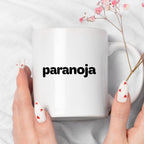 Kubek z nadrukiem - "paranoja"