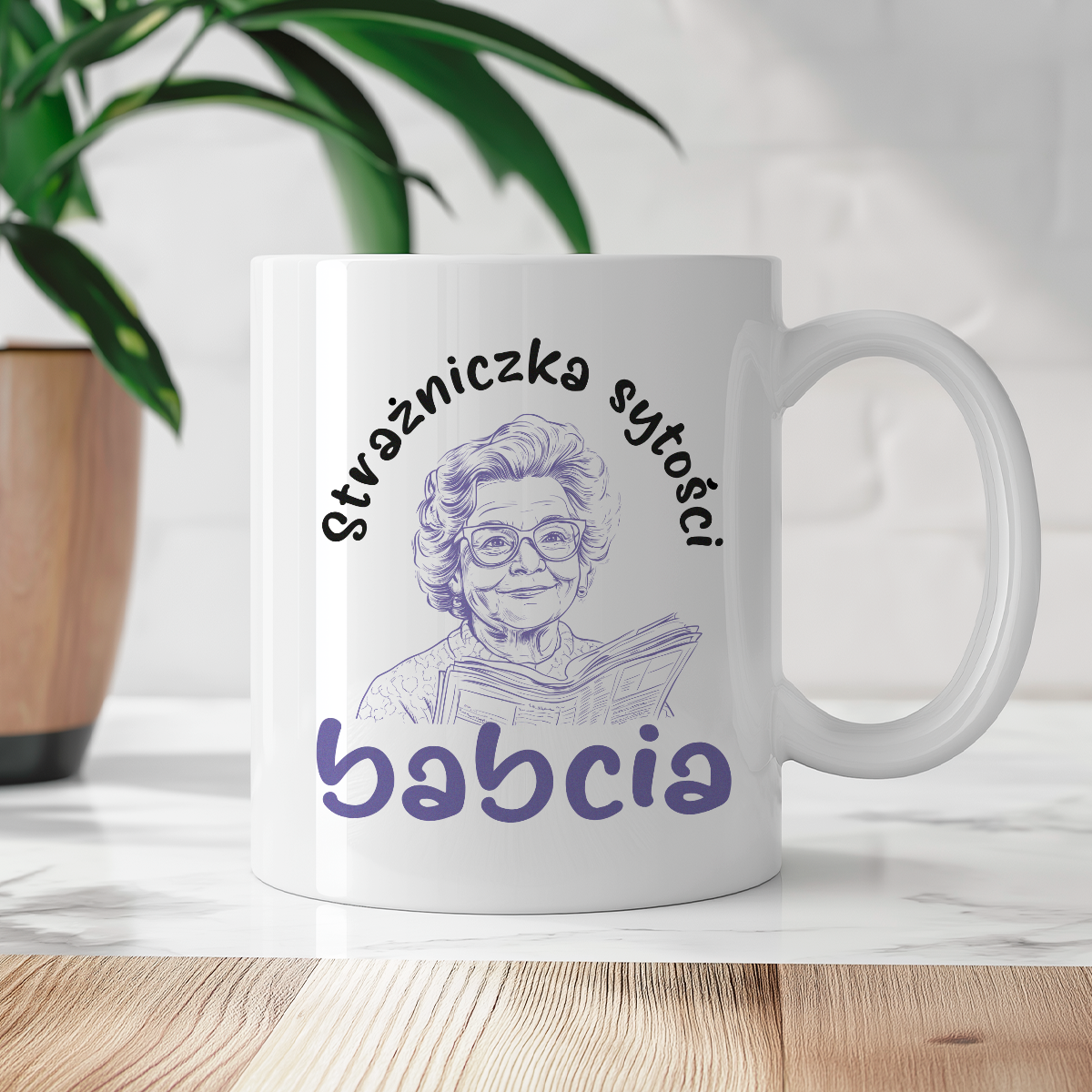 Kubek dla Babci - "Strażniczka sytości"