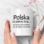 Kubek z nadrukiem "Polska to piękny kraj" v2