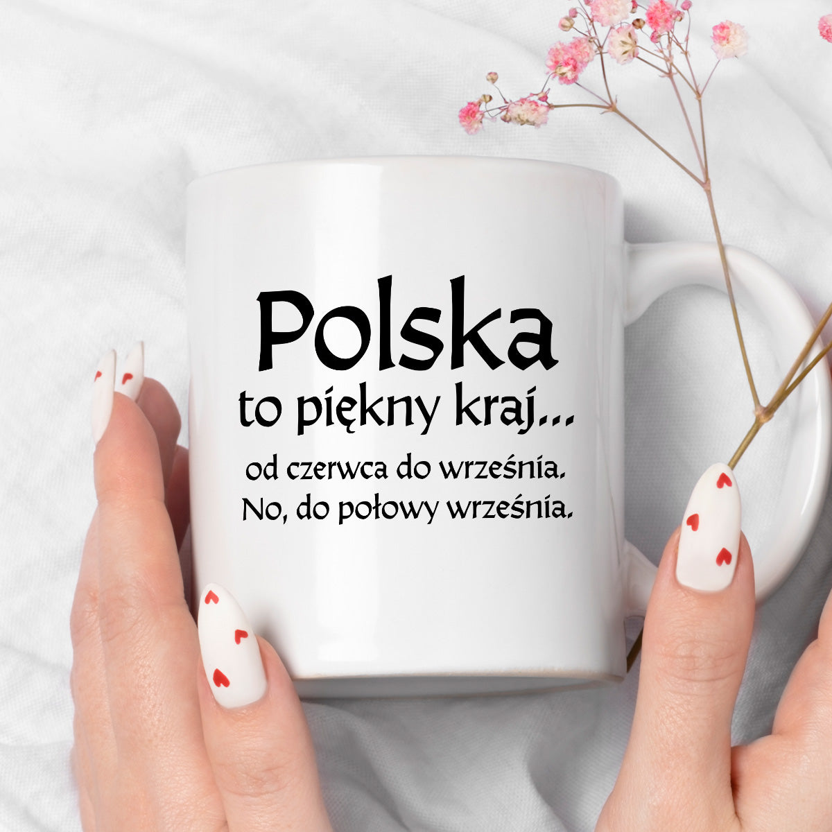 Kubek z nadrukiem "Polska to piękny kraj" v2