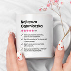 Kubek z nadrukiem "Najlepsza Ogarniaczka"