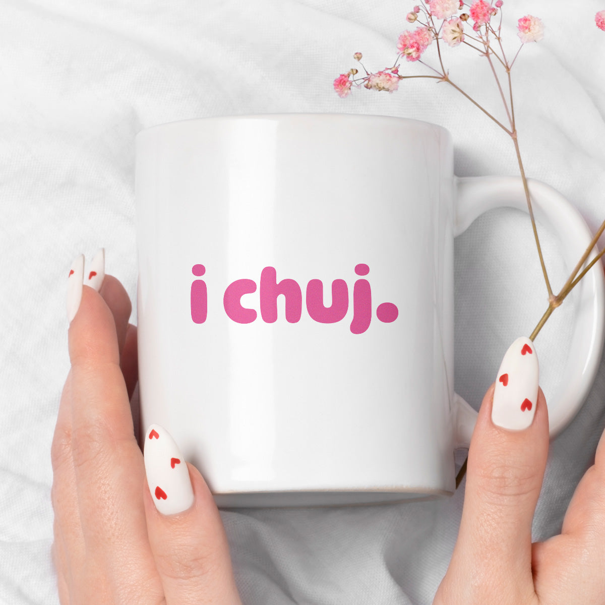 Kubek z nadrukiem "i chuj" v2