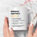 Kubek z nadrukiem "Najlepszy Ogarniacz"