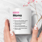 Kubek z nadrukiem - "Mama 5/5" z imieniem