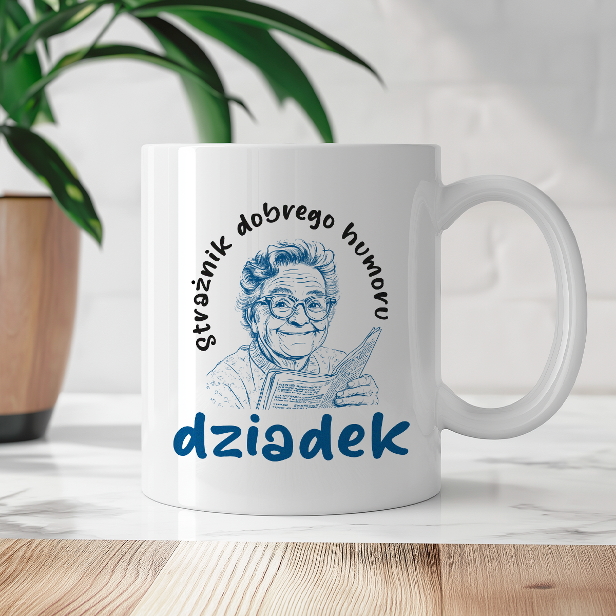 Kubek dla Dziadka - "Strażnik dobrego humoru"