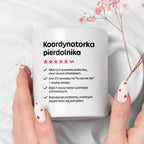Kubek z nadrukiem "Koordynatorka pierdolnika"
