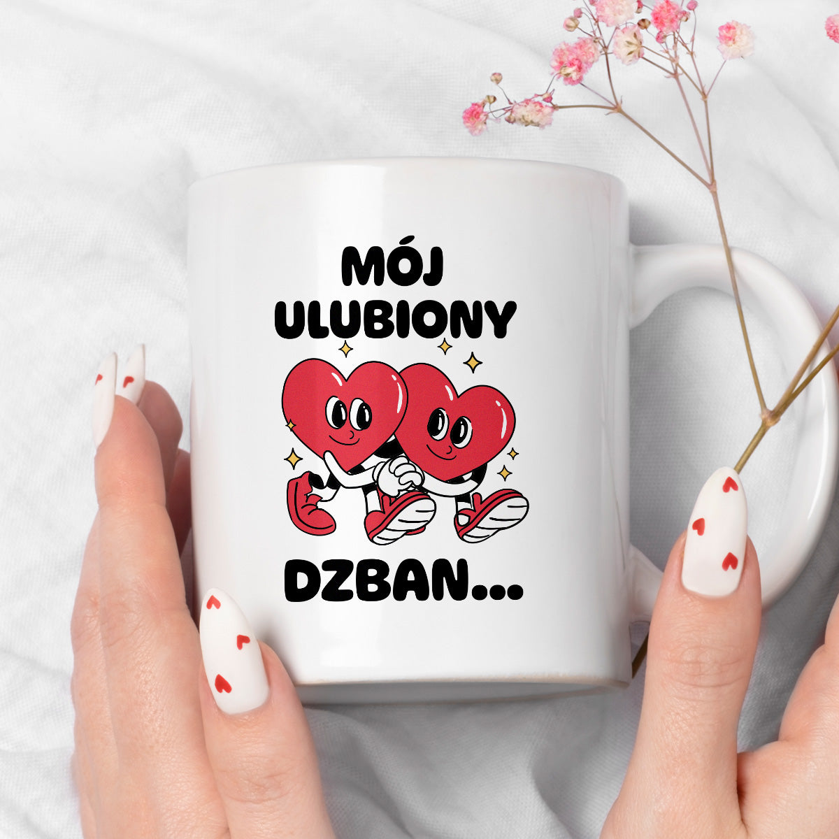 Kubek z nadrukiem "Mój ulubiony dzban"