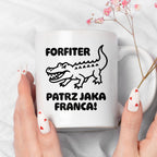 Kubek z nadrukiem - HITY POLSKIEGO INTERNETU - "Forfiter - patrz jaka franca"
