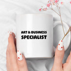 Kubek z nadrukiem - "Art & Business Specialist"