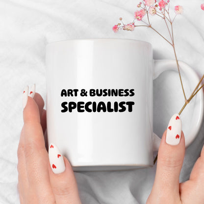 Kubek z nadrukiem - "Art & Business Specialist"