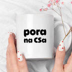 Kubek z nadrukiem "pora na CSa"