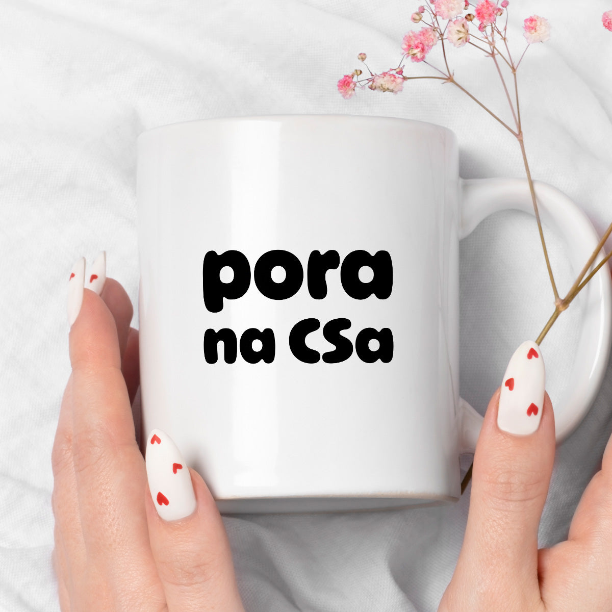 Kubek z nadrukiem "pora na CSa"