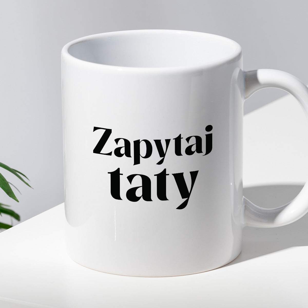 Kubek z nadrukiem "Zapytaj taty"