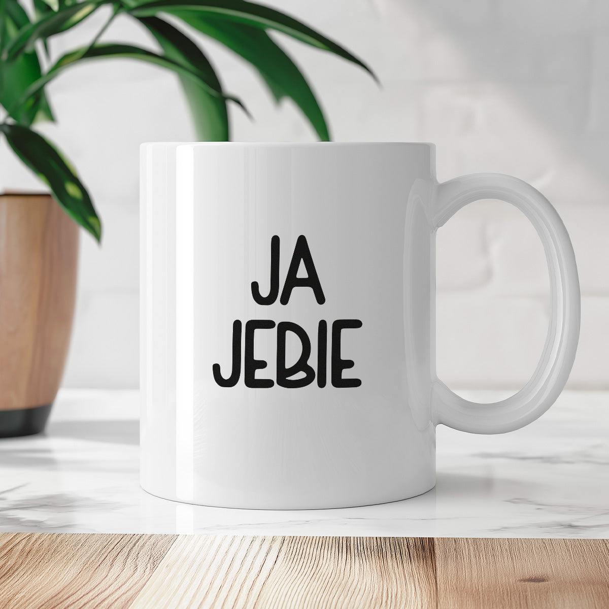 Kubek z nadrukiem "Ja jebie"