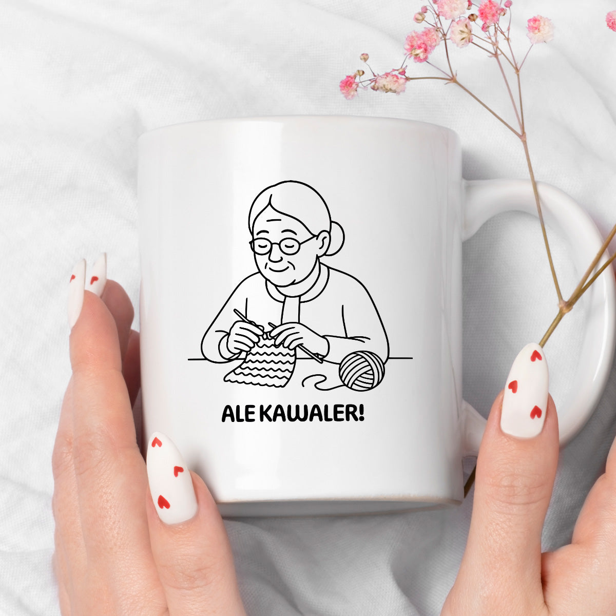 Kubek dla Babci / Dziadka - "Ale Kawaler!"