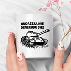 Kubek z nadrukiem - HITY POLSKIEGO INTERNETU - "Andrzeju, nie denerwuj się"