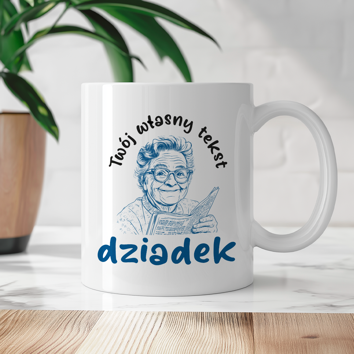 Kubek spersonalizowany dla Dziadka - własny tekst