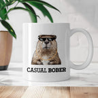 Kubek z nadrukiem "Casual bober"