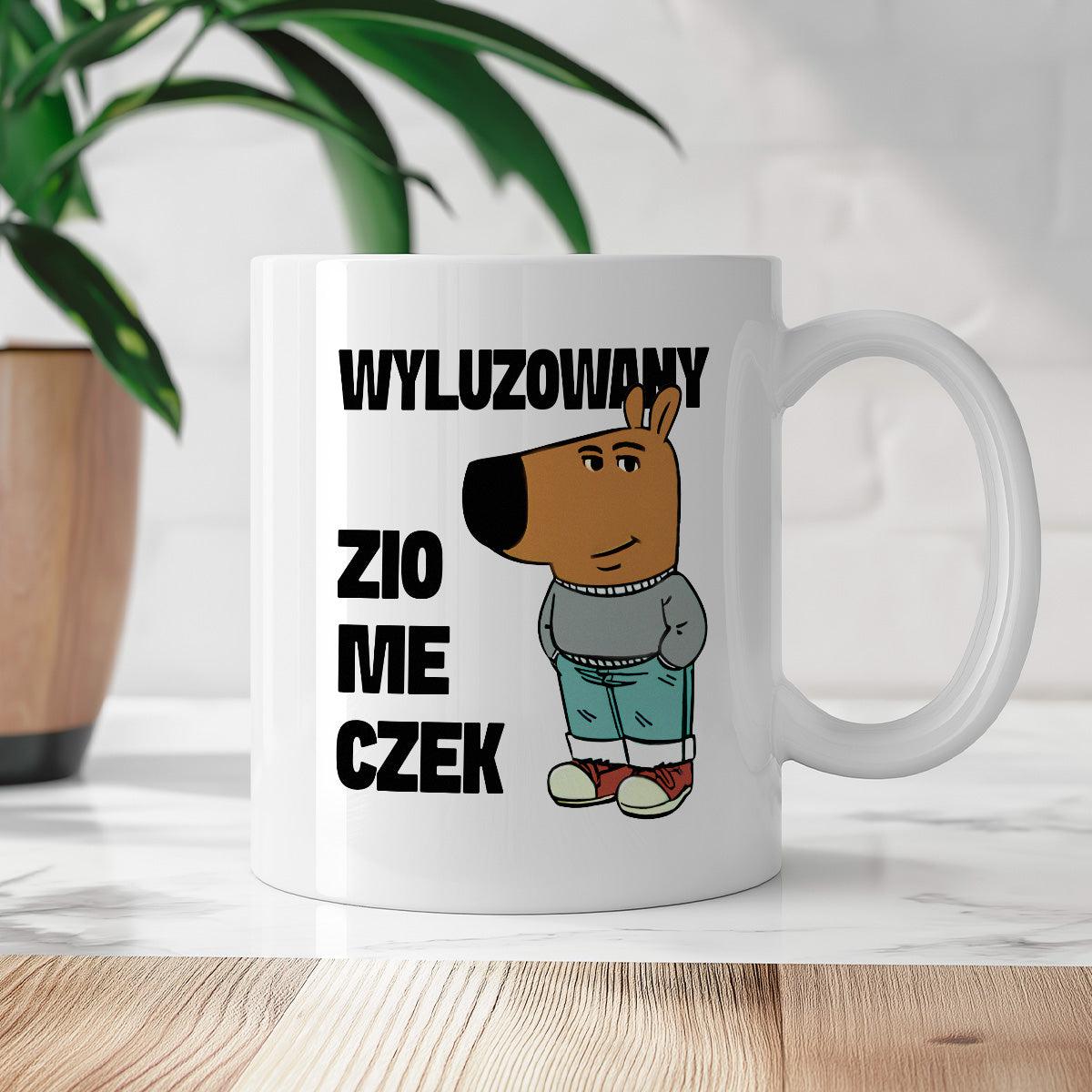 Kubek z nadrukiem "Wyluzowany ziomeczek"