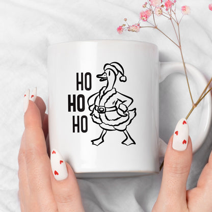 Kubek świąteczny z GĄSKĄ - "HO HO HO"