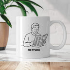 Kubek z nadrukiem "Nie pyskuj" - Cytaty TATY - DZIEŃ TATY